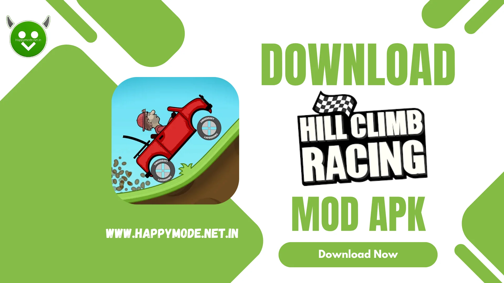 Hill Climb Racing MOD APK happymode.net.in
