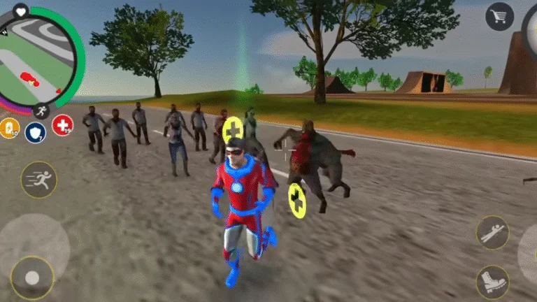 Rope Hero MOD APK 15 happymode.net.in