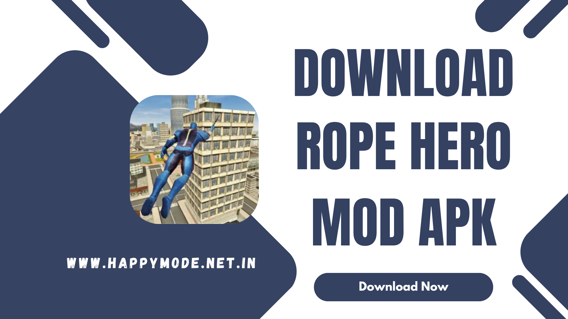 Rope Hero MOD APK [Unlimited Resources ] – Happymod