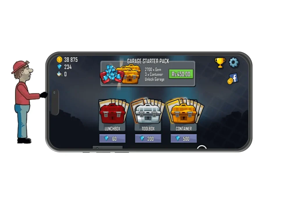 Hill Climb Racing MOD APK unlimited-chest-boxes (3)