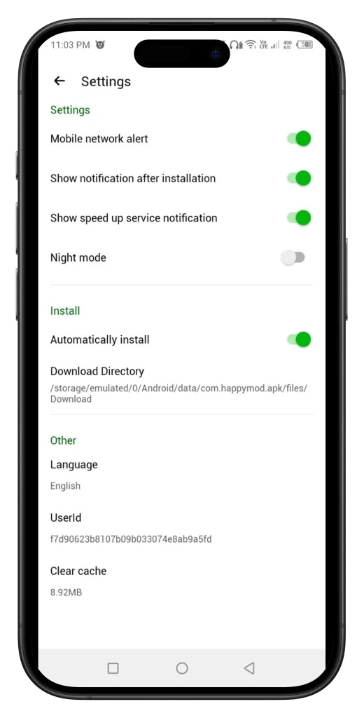 Happymod APK For iOS Screenshot 2 n.webp